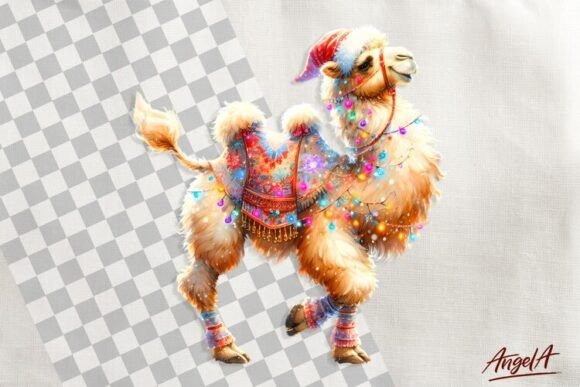 Camel Illustrations for Festive Branding
