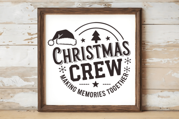 Christmas Crew Memories: Festive Illustrations