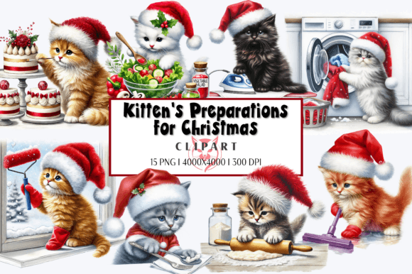 Kitten’s Christmas Illustrations Review