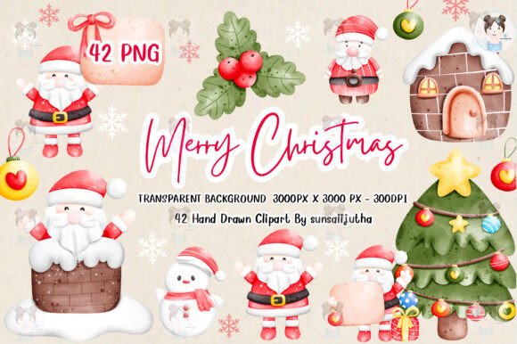 Merry Christmas Clipart: Festive Illustrations Review