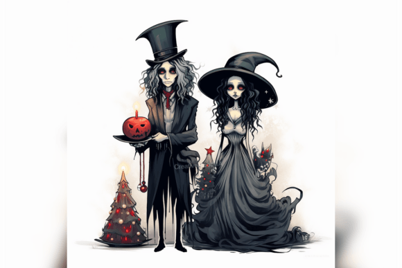 Monsters Celebrate Christmas: PNG Illustrations Review