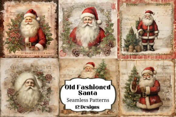 Old Fashioned Christmas Santa Illustrations Review