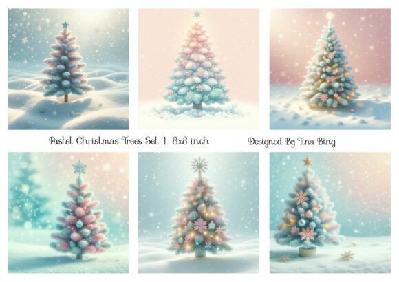 Pastel Christmas Illustrations: A Designer’s Review