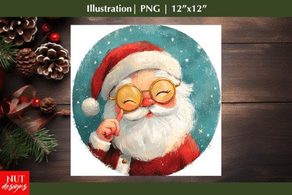 Review: Santa with Glasses, Christmas Cartoon Embroidery
