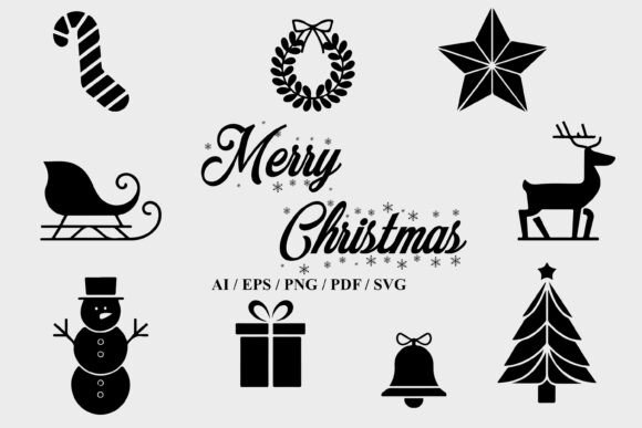 Reviewing Merry Christmas Minimalist Black White for Embroidery