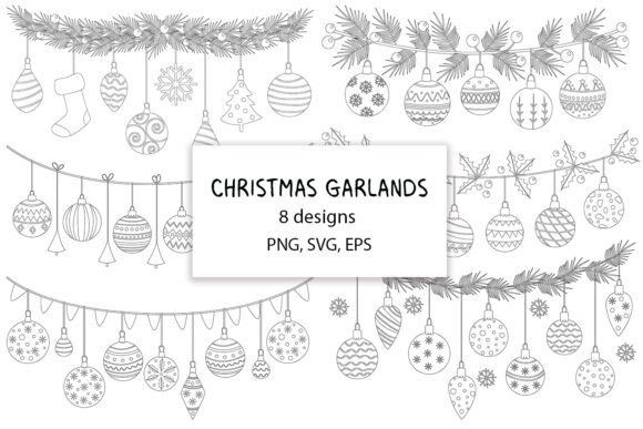 Reviewing the Christmas Garland Doodle Collection